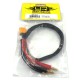 XT60 Charge Cable w/ 4mm Plugs 35cm