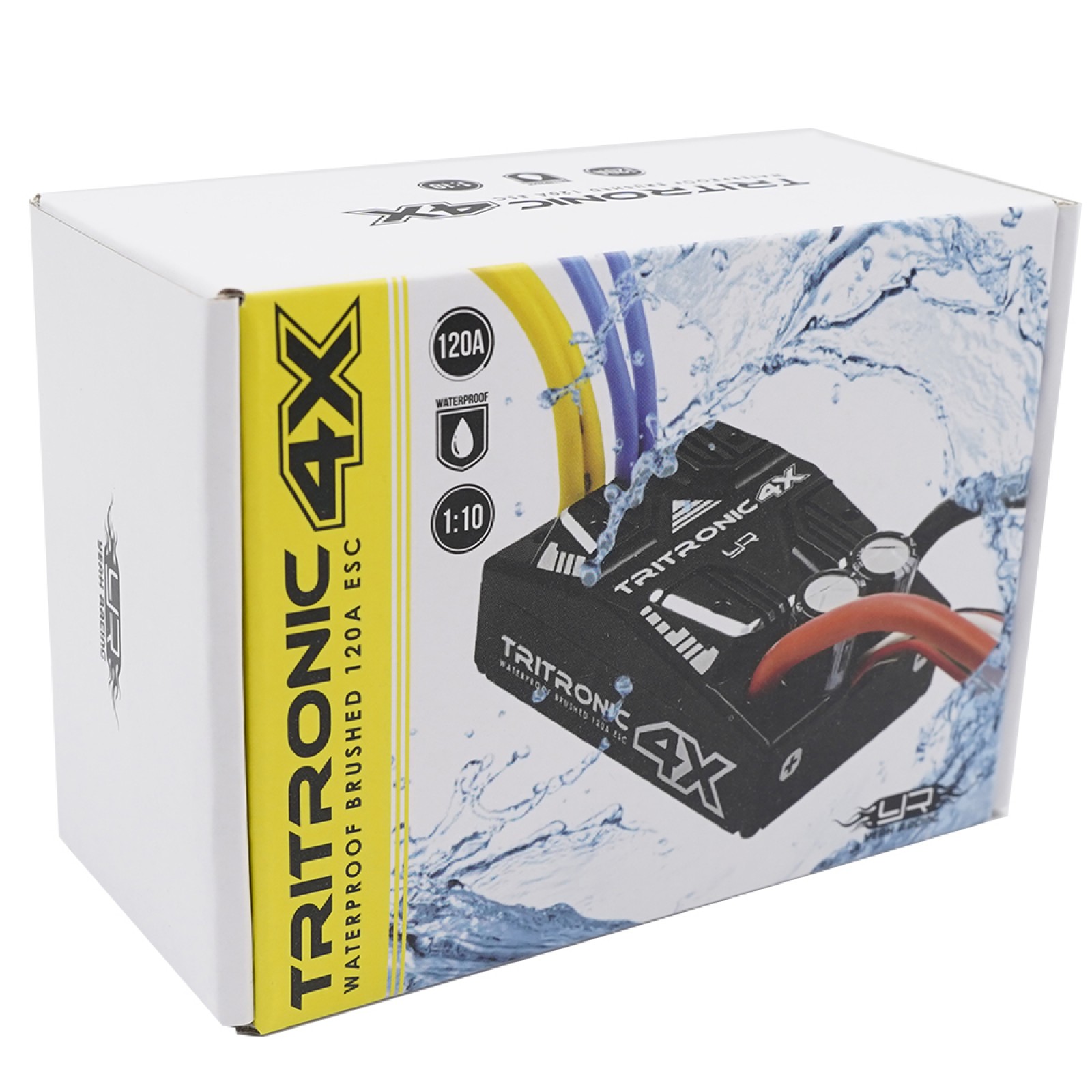 1/10 Tritronic 4X Waterproof Brushed 120A ESC