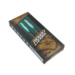 100mm Desert Lizard Two Stage Internal Spring Damper Pair Green For Crawler