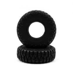 1.0 Inch Claws Medium Soft Micro Tire w/Foam 2pcs For Axial SCX24 1/24 RC