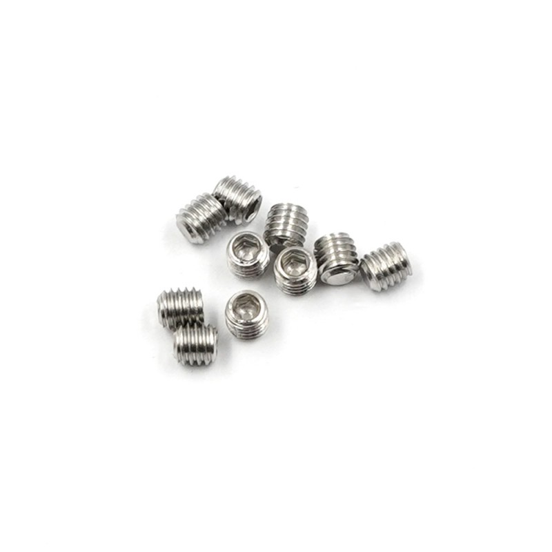 Stainless Steel M3x3mm Hex Socket Screws 10 pcs For Pinion