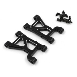 Aluminum 7075 Front Arm Set Black For Tamiya XV-01