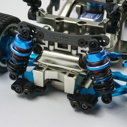 Aluminum Big Bore Go 100mm Damper 2pcs for 1/10 RC Off Road Car Red