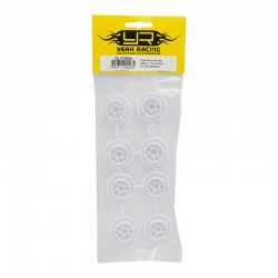 Plastic Narrow Rim Set 8.5mm (Offset 0 +1 +2 +3) White For 1/28 RWD Mini-Z Plastic Narrow Rim Set 8.5mm (Offset 0 +1 +2 +3) White For 1/28 RWD Mini-Z
