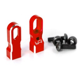 Aluminum Height Adjustable Servo Mount For 1/10 Red Aluminum Height Adjustable Servo Mount For 1/10 Red