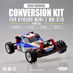 Aluminum Essential Conversion Kit For Kyosho Mini-Z MB-010 Aluminum Essential Conversion Kit For Kyosho Mini-Z MB-010