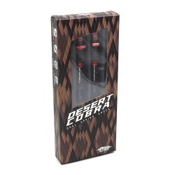 90mm Desert Cobra Dual Spring Damper Pair Red For 1/10 RC Offroad