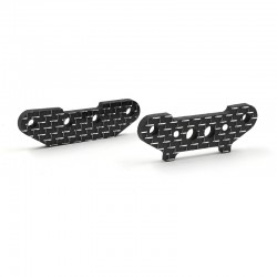 Carbon Front & Rear Suspension Mount For Kyosho Optima Mid Carbon Front & Rear Suspension Mount For Kyosho Optima Mid