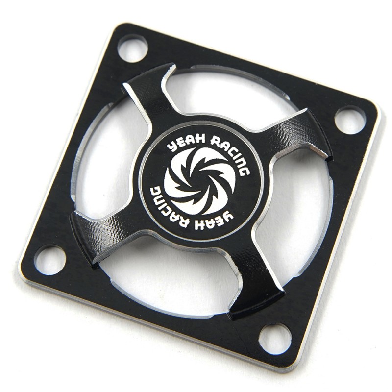 Aluminum 30x30mm Fan Protector Black