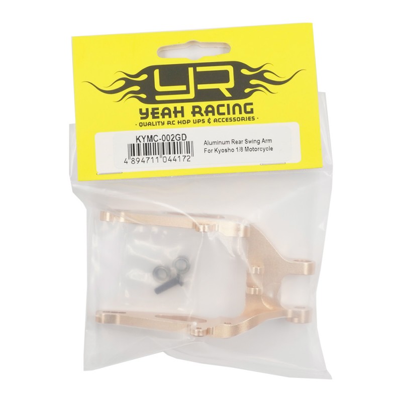Aluminum Rear Swing Arm Gold For Kyosho 1/8 Motorcycle
