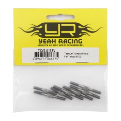 64 Titanium Turnbuckle Set For Tamiya XV-02