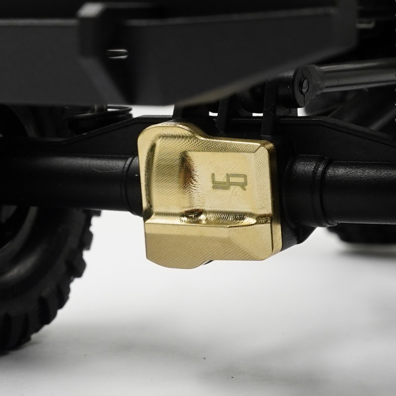 Brass Front / Rear Diff Cover 13g Fits TRX-4M