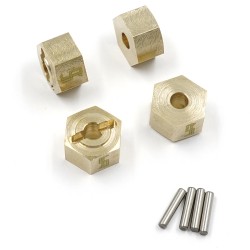 Brass Hex Adaptor For Axial 1/18 UTB18 Capra