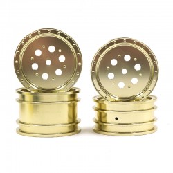 Aluminum CNC Rim Set For Tamiya HotShot & II / Super HotShot / Boomerang / Bigwig