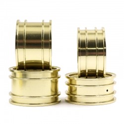 Aluminum CNC Rim Set For Tamiya HotShot & II / Super HotShot / Boomerang / Bigwig