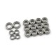 Steel Bearing Set (18pcs) For Tamiya MB-01 BT-01