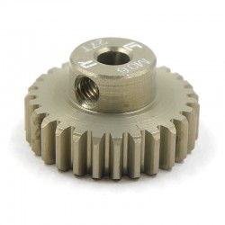 Aluminum 7075 Hard Coated Motor Gear/Pinions 0.6M Pitch 27 Teeth For Tamiya Car Kits