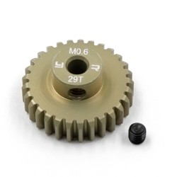 Aluminum 7075 Hard Coated Motor Gear/Pinions 0.6M 29 Teeth For Tamiya Car Kits