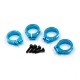 Aluminum Shock Clamp 4pcs For Tamiya BBX (BB-01)