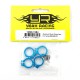 Aluminum Shock Clamp 4pcs For Tamiya BBX (BB-01)