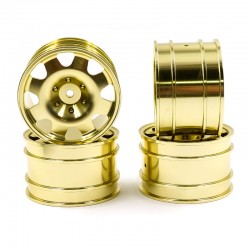 Aluminum CNC 8 Spoke Rim Set For Kyosho Optima / Optima Mid / Javelin / Optima Pro