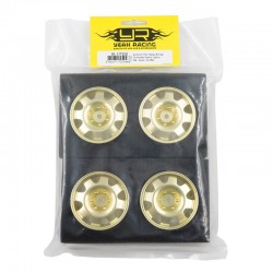 Aluminum CNC 8 Spoke Rim Set For Kyosho Optima / Optima Mid / Javelin / Optima Pro