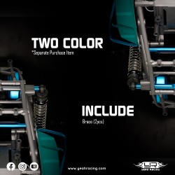 Aluminum Damper Brace (F & R) For Tamiya BBX (BB-01)