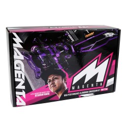 Magenta Aluminum Conversion Kit For Tamiya TT02 Purple