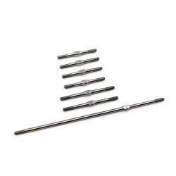 64 Titanium Turnbuckle Set (7pcs) For Kyosho Optima Pro 64 Titanium Turnbuckle Set (7pcs) For Kyosho Optima Pro