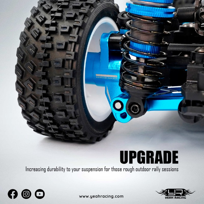 Aluminum Rear Hubs Set For Tamiya XM-01 PRO