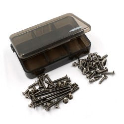 Titanium Screw Assorted Set w/Box For Kyosho Turbo Optima