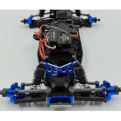 Aluminum Front C Hub Set For Losi 1/24 Micro-B 2WD Buggy / 1/28 Micro-T Truck