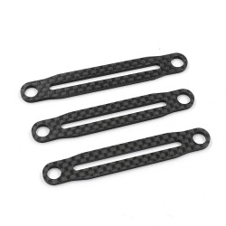 Graphite Body Post Stiffener Bar For Tamiya TT02