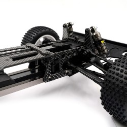 Graphite Front Chassis Brace Plate Set For Kyosho Optima Pro
