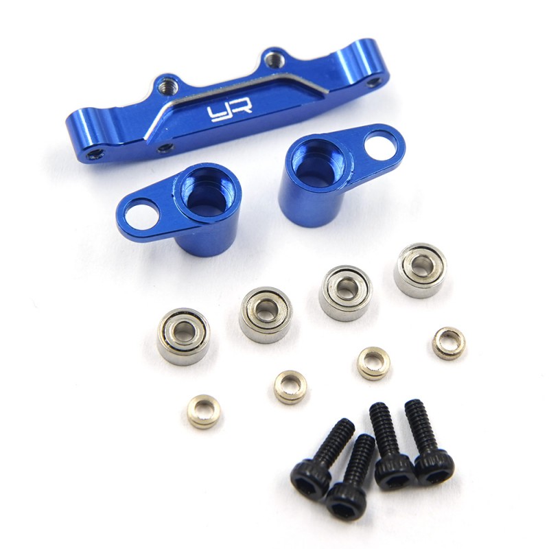 Aluminum Steering Set For Losi 1/24 Micro-B 2WD Buggy / 1/28 Micro-T Truck