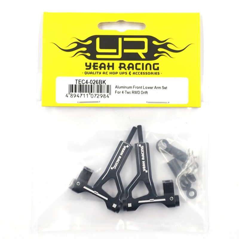 Aluminum Adjustable Front Lower Arm Set For 4-Tec RWD Drift