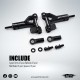 Aluminum Adjustable Front Lower Arm Set For 4-Tec RWD Drift
