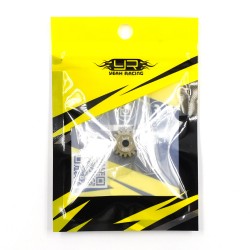 Aluminum 7075 Hard Coated Motor Pinions 0.8M 17T For Tamiya Car Aluminum 7075 Hard Coated Motor Pinions 0.8M 17T For Tamiya Car