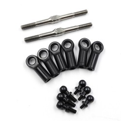 64 Titanium Turnbuckle Set For Tamiya Sand Scorcher