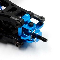 Aluminum Front Hex Upright Conversion Set For Tamiya DT-02 DT-03