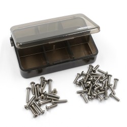 Titanium Screw Assorted Set w/Box For Tamiya DT-03