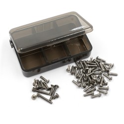 Titanium Screw Assorted Set w/Box For Tamiya DT-02