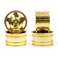 Aluminum CNC Rim Set (4WD) For Tamiya TT-02B Top Force Super Avante (TD4) Aluminum CNC Rim Set (4WD) For Tamiya TT-02B Top Force Super Avante (TD4)