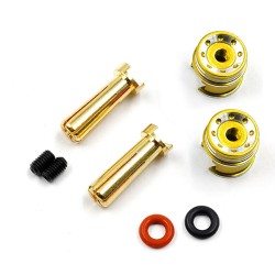 Aluminum 5mm Bullet Plug w/Grips