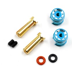 Aluminum 5mm Bullet Plug w/Grips