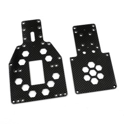 Graphite 2.5mm Chassis For Kyosho Fazer D2 FZD2