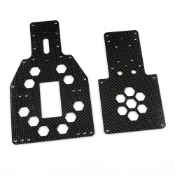 Graphite 2.5mm Chassis For Kyosho Fazer D2 FZD2