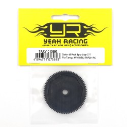 Delrin 48 Pitch Spur Gear 77T For Tamiya XV01 DB02 TRF201 RC