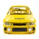 1/10 Mitsubishi Lancer EVO IV Sedan Yellow Pre-Painted Pre-Cut Body w/ Rims Set
