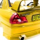 1/10 Mitsubishi Lancer EVO IV Sedan Yellow Pre-Painted Pre-Cut Body w/ Rims Set